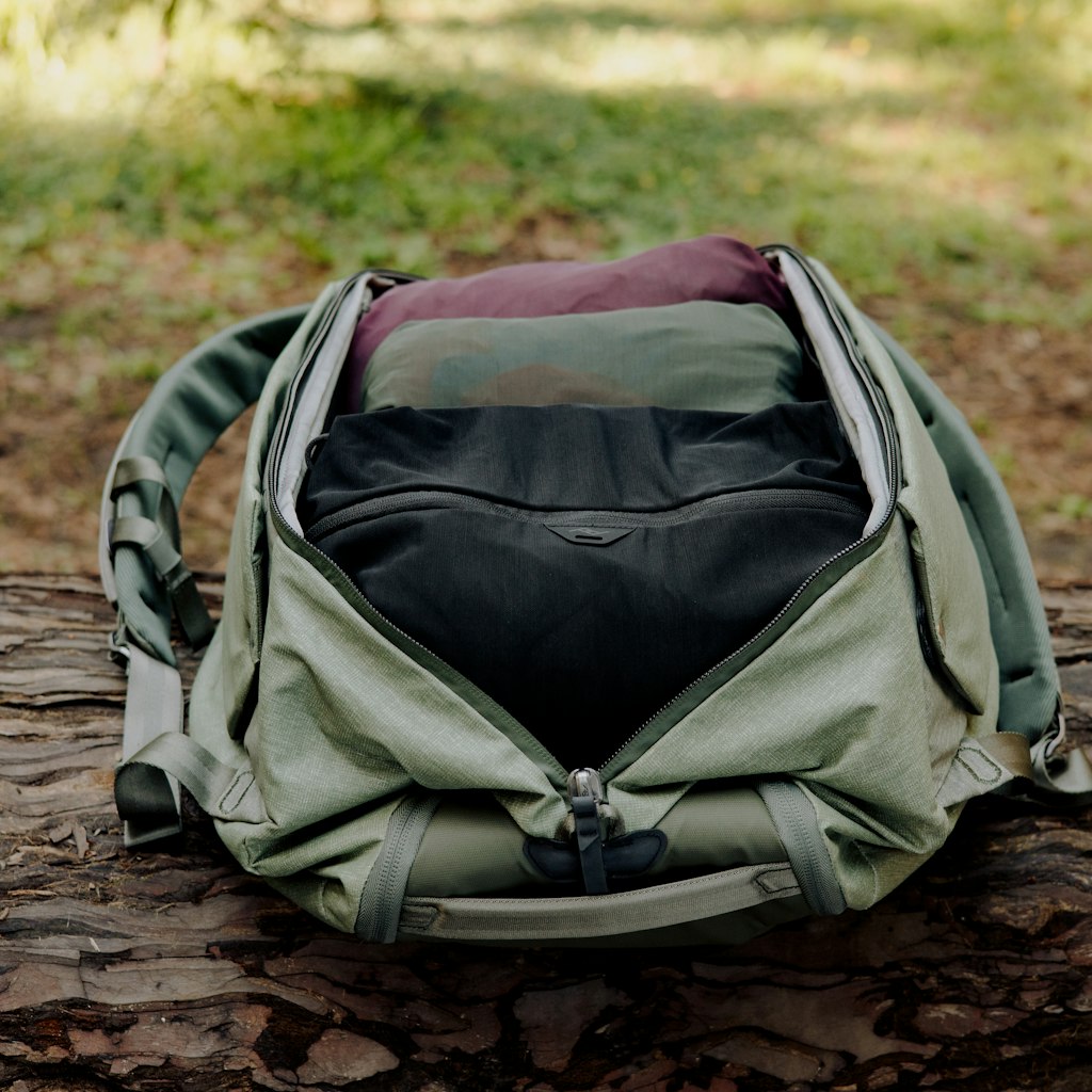 Ultralight Packing Cube | XXS | Black | Fabric