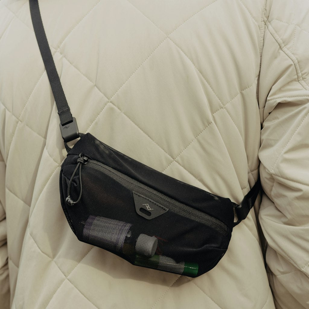 Ultralight Packing Cube | XXS | Black | Mesh