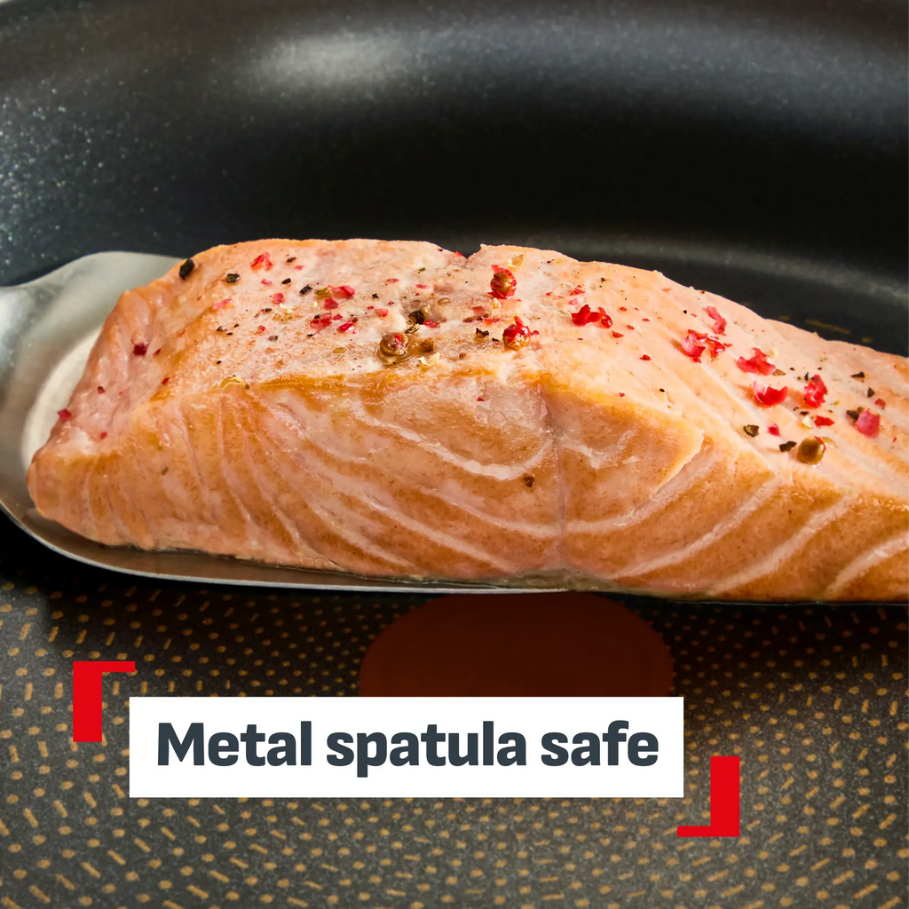 Tefal Emotion+ Flavors Induction Stainless Steel Oil Concentrating Non-Stick Frypan 28cm