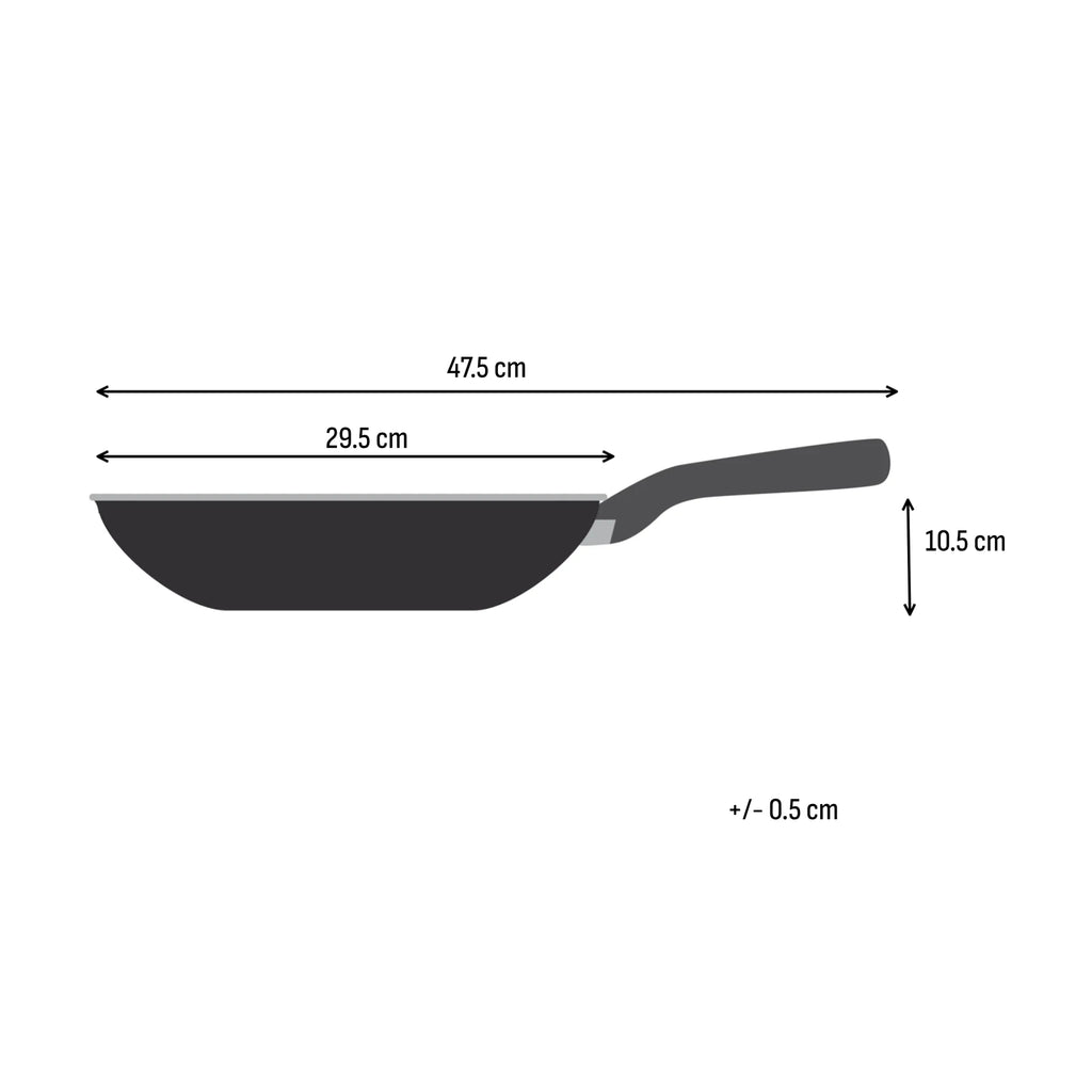 Tefal Extreme Induction Stainless Steel Uncoated Wok 28cm
