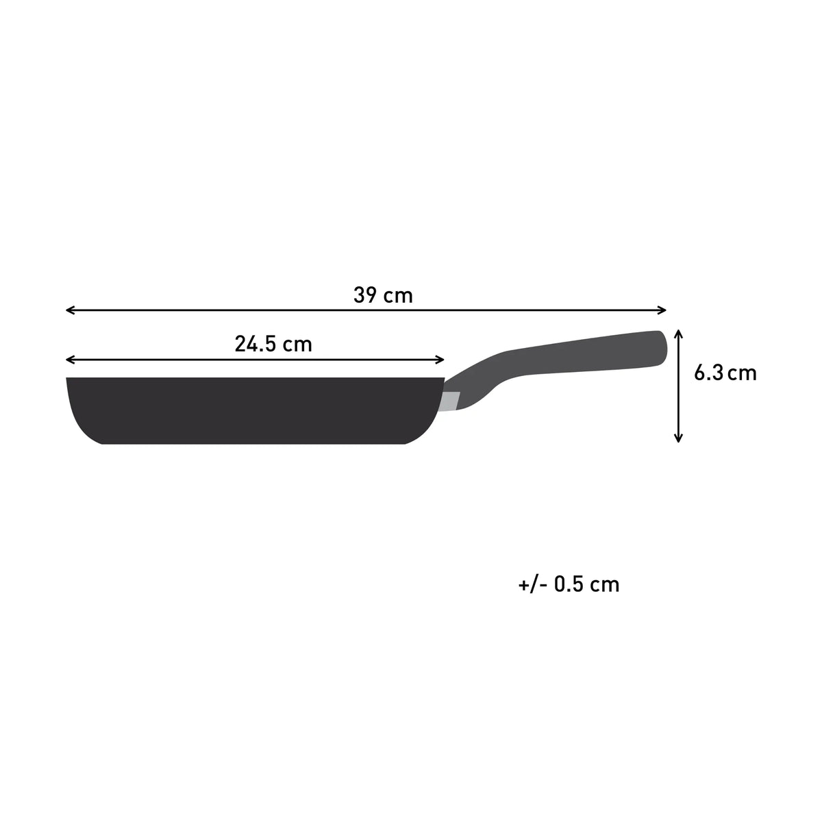 Tefal Halo Induction Non-Stick Eucalyptus Frypan 24cm