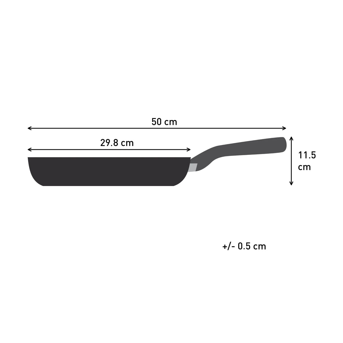 Tefal Excellence+ Induction FusionCore Non-Stick Frypan 20cm