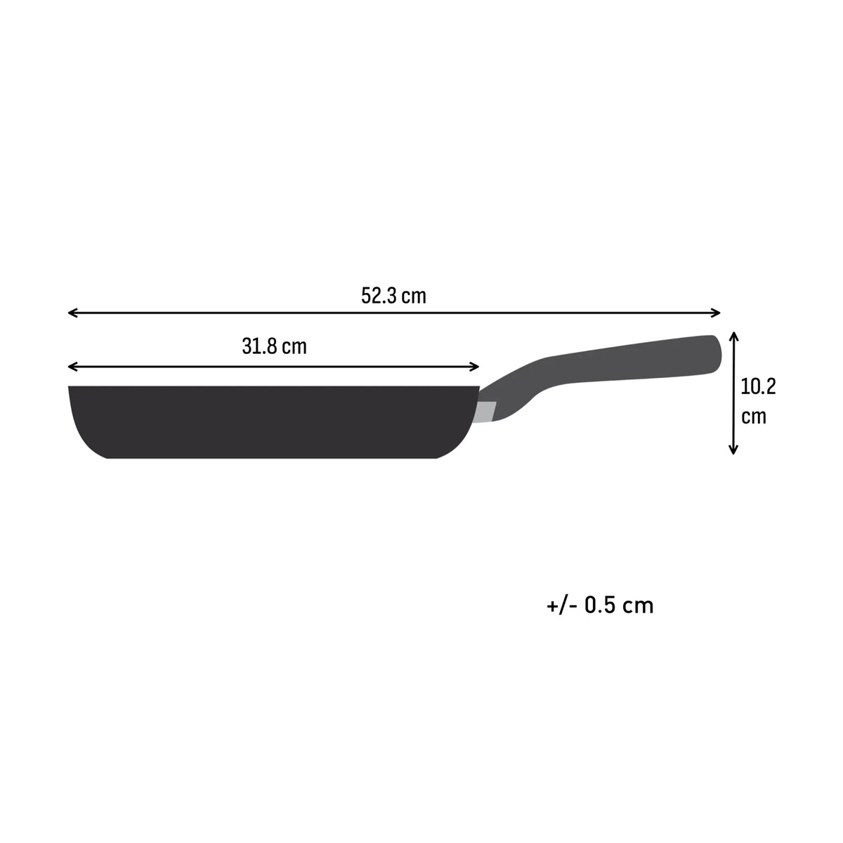 Tefal Excellence+ Induction FusionCore Non-Stick Frypan 30cm
