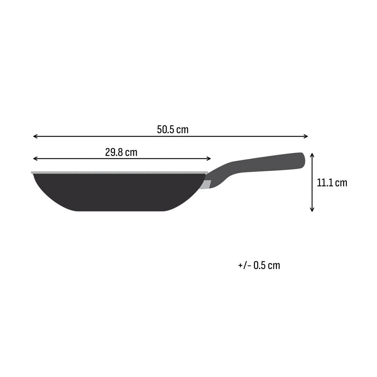 Tefal Excellence+ Induction FusionCore Non-Stick Wok 28cm