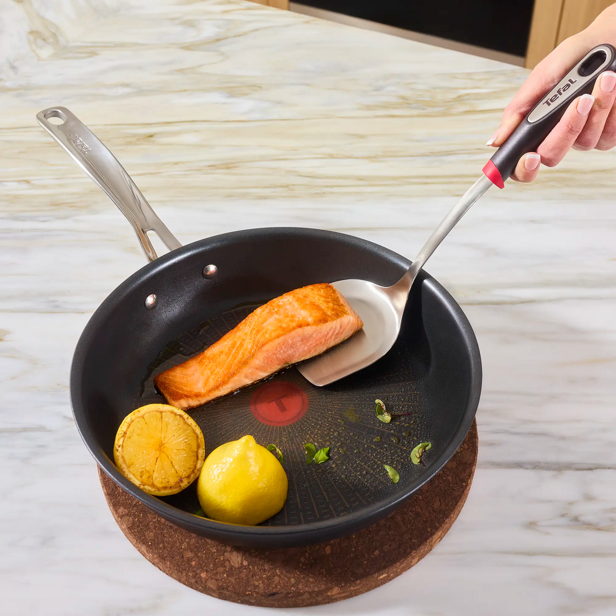 Tefal Excellence+ Induction FusionCore Non-Stick Frypan 20cm