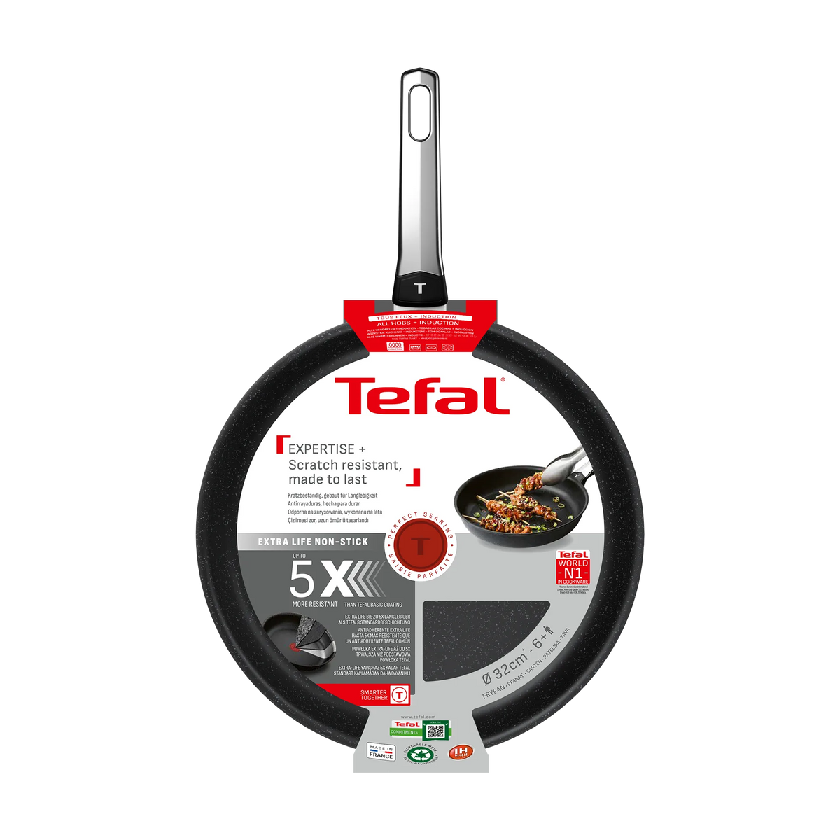 Tefal Expertise+ Induction Non-Stick Frypan 32cm